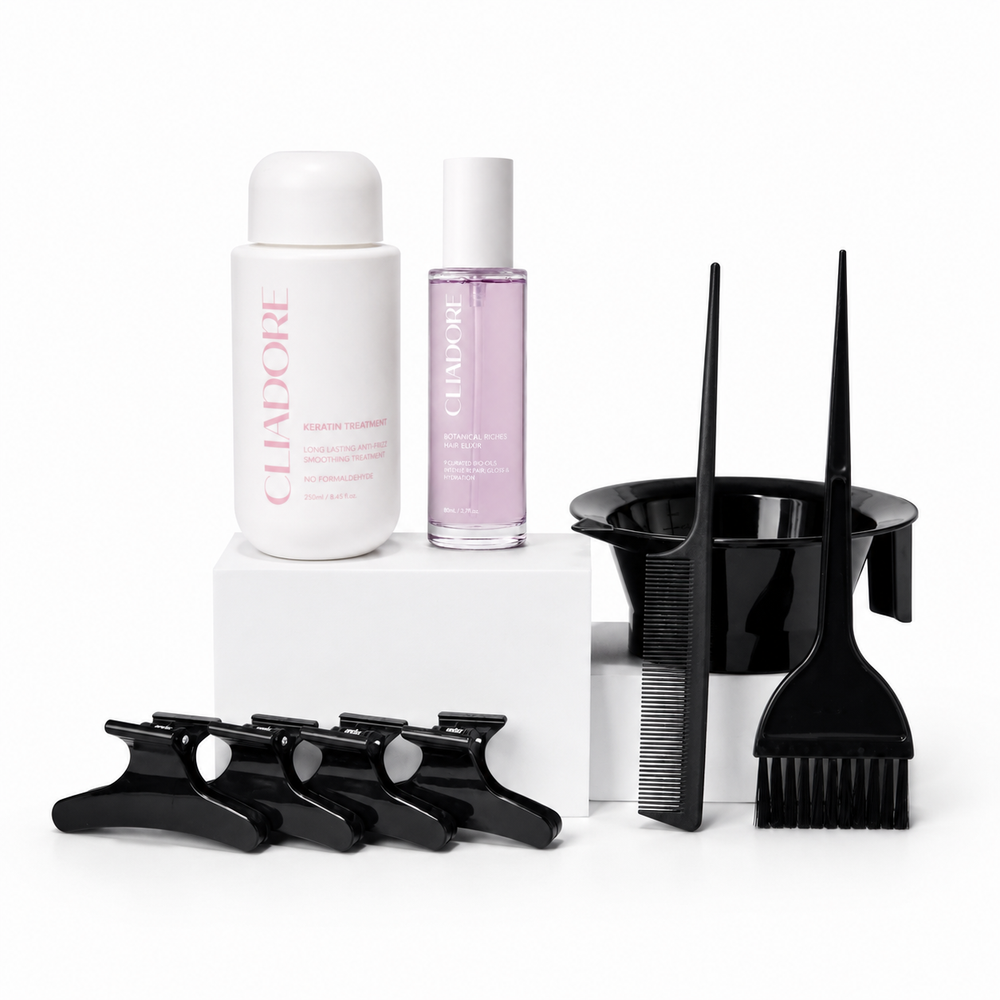 Keratin Kit + Hair Oil Duo